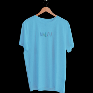 RICAMO - T-shirt Azzurra